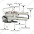 19mm Width Pneumatic Strapping Machine Tools
