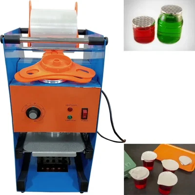 Manual Cup Sealing Machine for 70,75,90 & 95 mm Diameter Cups