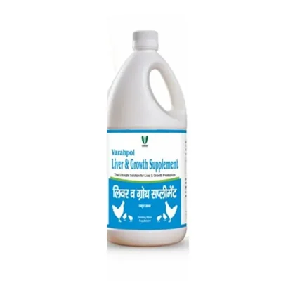 Varahvet Varahpol Liver & Growth Supplement, Concentrated Liquid for Livestock & Poultry Health(Quantity-100ml)