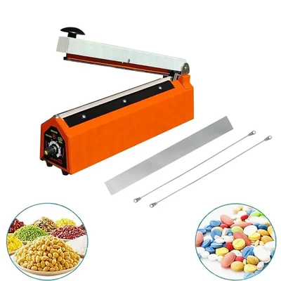 Made in India 8 Inch Impulse Type Hand Sealer With Beep Function