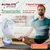 Alfalite Breeza 24W DC Solar Table Fan, 12 Inch Sweep With In-Built Rechargeable Battery For Indoor And Outdoor Usage