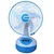 Alfalite Royal-1 24W DC Solar Table Fan, 16 Inch Sweep With In-Built Rechargeable Battery For Indoor And Outdoor Usage