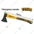 Ingco HAX02012508 Carbon Steel Axe with Fiberglass Handle