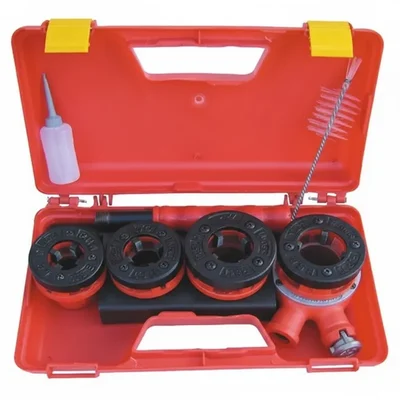 Inder 1¼-2 Inch BSPT Ratchet Pipe Threader P-111J – Heavy Duty 11.6Kg Large Pipe Threading Tool