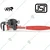 INDER 12 Inch Pipe Capacity Stillson General Purpose Drop Forged Pipe Wrench ISI Marked 9-32mm 334C