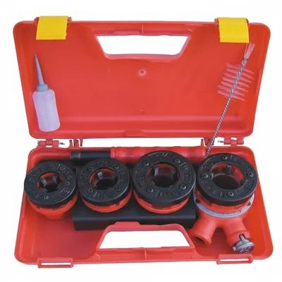 Inder ¼-6 Inch BSPT Ratchet Pipe Threader P-111S – Complete Range 131.2Kg Industrial Mega Machine