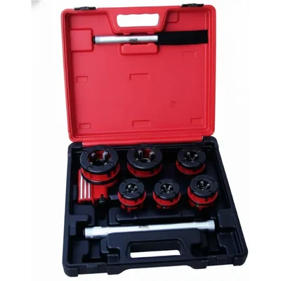 Inder 3/8-1¼ Inch BSPT Super Ratchet Pipe Threader P-170C – Heavy Duty 6.2Kg Dual Thread Tool