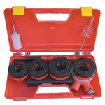 Inder 4 Inch BSPT Ratchet Pipe Threader P-111M – Heavy Duty 14.8Kg Industrial Threading Tool