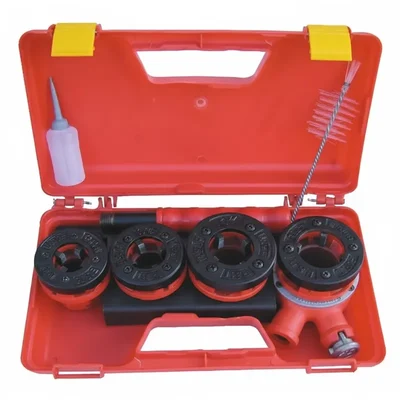 Inder 6 Inch (152.4mm) BSPT Ratchet Pipe Threader P-111R – Heavy Duty 28.5Kg Mega Threading Tool