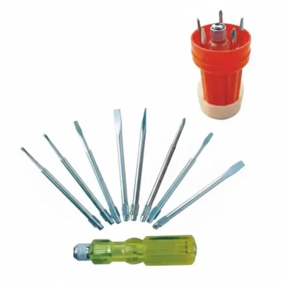 Inder 8Pcs Neon Bulb Screwdriver Kit with Extensions P-126A – Professional Electrician Tool Set