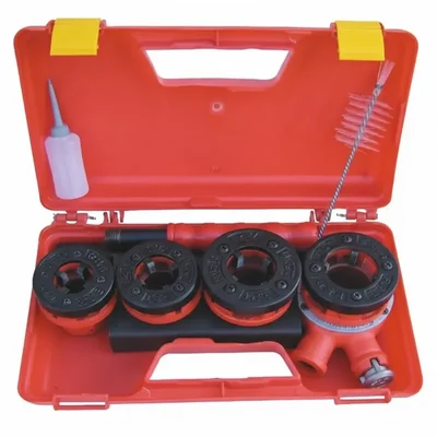 Inder ½-1 Inch BSPT Ratchet Pipe Threader P-111C – Heavy Duty 6Kg Steel Threading Tool