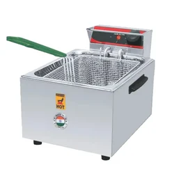 Akasa DF 8L SGL 8 Litre Single Bucket Analog Electric Deep Fryer, 1800W 