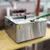 Akasa DF 11L SGL 11 Liter Electric Deep Fryer, 2400W