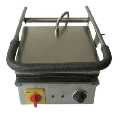  Heavy Duty Indian 11x11 Inch Sandwich Griller ( Both Grooved )