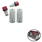 Set of 2 Indicators and 2 Switch for 21 inch SS Electric Indian Coffee Machine