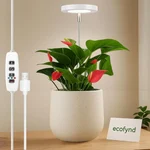Ecofynd Lumi Grow Light for Indoor Plants,10 Dimmable Brightness, Artificial Sunlight for Plants,(White)