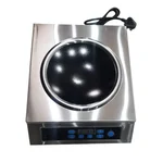 High Efficiency 3.4 KW Silver Commercial Induction Oven For Cloud kitchens, Catering, Fast Food Operations