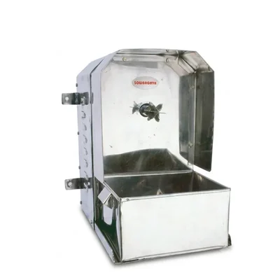 Sowbaghya CV-001CS 0.33 HP Industrial Coconut Scraper Stainless Steel Collection Tray