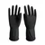 Gripex Black Industrial Rubber Gloves Offer Excellent Protection Against Chemicals, Abrasions & Punctures(Pack-1 Pair)