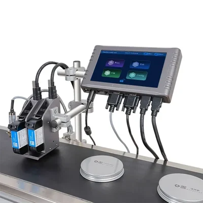 MF-206 Industrial Thermal Inkjet with Single Head 12.7mm Cartridge for Production Line Coding & Batch Marking