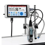 Heavy Duty MF-203 online TIJ Inkjet Printer with 25.4 mm Solvent Base Cartridge