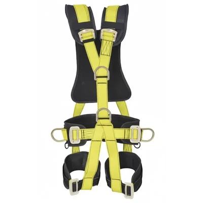 Chandoks Adjustable Full Body Industrial Safety Belt -Ideal For Climbing, Fall Protection & Industrial Safety
