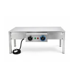 Vinayak Machines 15x30 Inch, 4000W Industrial Electric Table Top Dosa Bhatti with 8mm Thick MS Plate