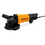 Infinity 100mm (4") 1100 Watt Heavy Duty Angle Grinder Suitable For Cutting, Grinding & Polishing, 11000 RPM (INF-AG1100B)