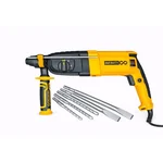 Infinity 26mm 800 Watt 3-Mode Function Heavy Duty Rotary Hammer With Drill Bits & Chisel, 0-1100 RPM (INF-RH80026)
