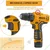 INGCO 10 mm 12V Lithium-Ion Cordless Impact Drill With Battery, Charger & Drill Bits, 15000 RPM  (CIDLI1232)