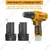 INGCO 10 mm 12V Lithium-Ion Cordless Impact Drill With Battery, Charger & Drill Bits, 15000 RPM  (CIDLI1232)