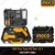 INGCO 108 Pcs Tool Kit with 12 V Li-ion Cordless Drill & Impact Drill 13 mm (HKTHP11081)
