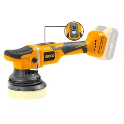 INGCO 20 V 125 mm Lithium-Ion Cordless Angle Polisher 4800 RPM Without Battery & Charger (APLI2002)