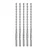 Ingco 12x260 mm SDS Plus Hammer Drill Bits (DBH1211203) - Pack of 5 Pcs