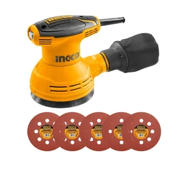 Ingco 320W 12000 RPM Rotary Sander (RS3208)
