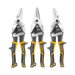 Ingco 3 Pcs 250mm Left, Straight, Right Aviation Snip Set (HTSNK0110)