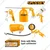 Ingco 5 Pcs Air Tools Set Suitable for Beauty and Maintenance of Various Cars or Handicrafts (AKT0053-3)