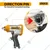 Ingco 12.5 mm Air Impact Wrench Set with 10 Pcs Socket  (AIW12312) 