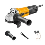INGCO 125 mm Angle Grinder 1100 W, 11000 RPM (AG110018)