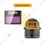 Ingco 90x35 mm Auto-Darkening Welding Helmet With DIN 16 UV/IR Protection (AHM009)