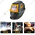 Ingco 90x35 mm Auto-Darkening Welding Helmet With DIN 16 UV/IR Protection (AHM009)