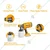 INGCO 600 ml 20V Lithium-Ion Cordless Spray Gun Without Battery & Charger (CSGLI2001)
