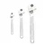 Ingco 6 inch, 8 inch & 10 inch Adjustable Wrench Set (HADWK031)