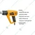 Ingco 2000W Heat Gun With 500L/Min Air Flow (HG200028)