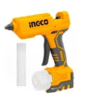 INGCO 12 V Lithium-Ion Cordless Glue Gun, with 3 Pcs Glue Stick Without Battery & Charger (CGGLI1201)