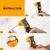 Ingco 0.5 mm~6 mm Stripper Diameter Wire Stripper With PP Covered TPR Handle (HWSP15608)