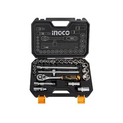 Ingco 25Pcs 1/2″ Socket Set (HKTS12251)