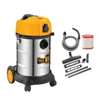 Ingco 30L Wet & Dry 1400W Vacuum Cleaner 18 KPa,1.9 CBM/Min (VC14301)