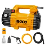 Ingco 100 Bar, 1500W Induction Motor High Pressure Car Washer With Accessories(HPWR15028) 