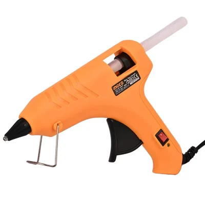 Ingco 100 Watt Corded Glue Gun with 2 Pcs 100 mm Glue Sticks (GG6008)